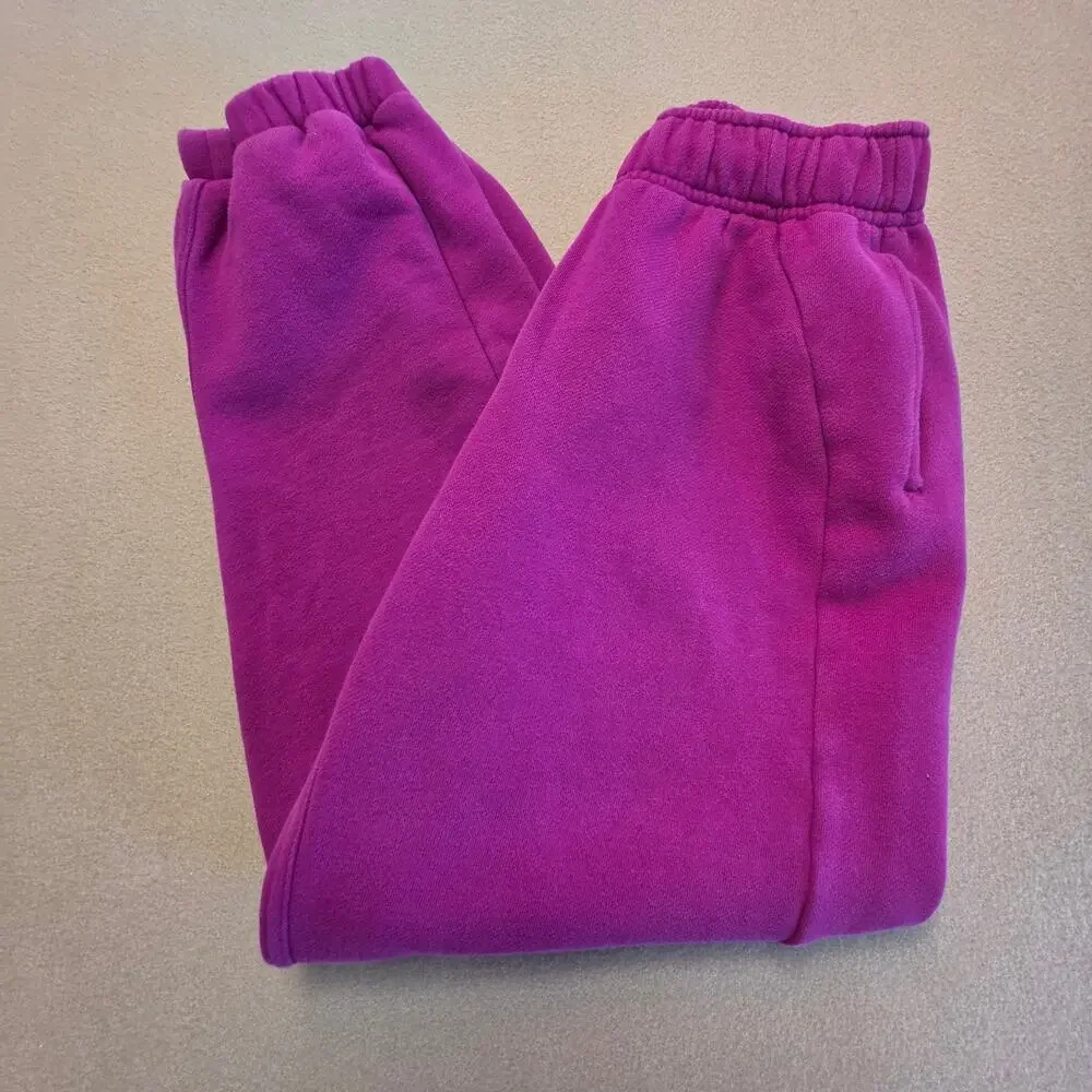 Lululemon Scuba Mid-Rise Oversized Jogger Sweatpant Ripened Raspberry Sz XXS